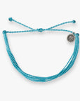 Waterproof Solid 9 Strands bracelet, handcrafted with vibrant colors, perfect for beach days, surfing, and coastal adventures.