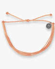 Waterproof Solid 9 Strands bracelet, handcrafted with vibrant colors, perfect for beach days, surfing, and coastal adventures.